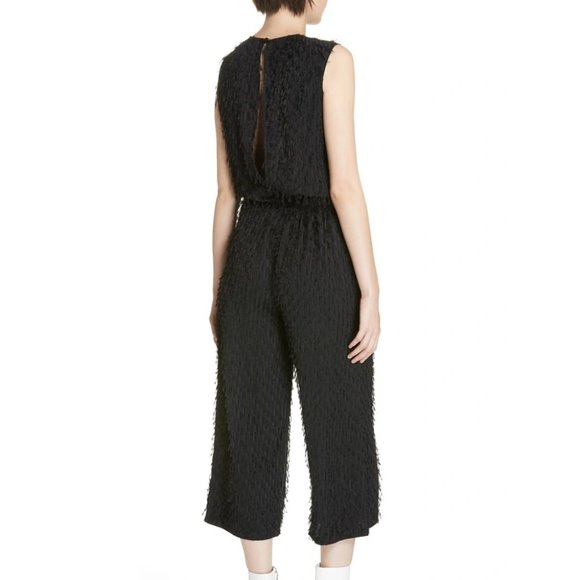Christian Wijnants Oani Fringe Detail Crop Jumpsuit - Picture 3 of 14